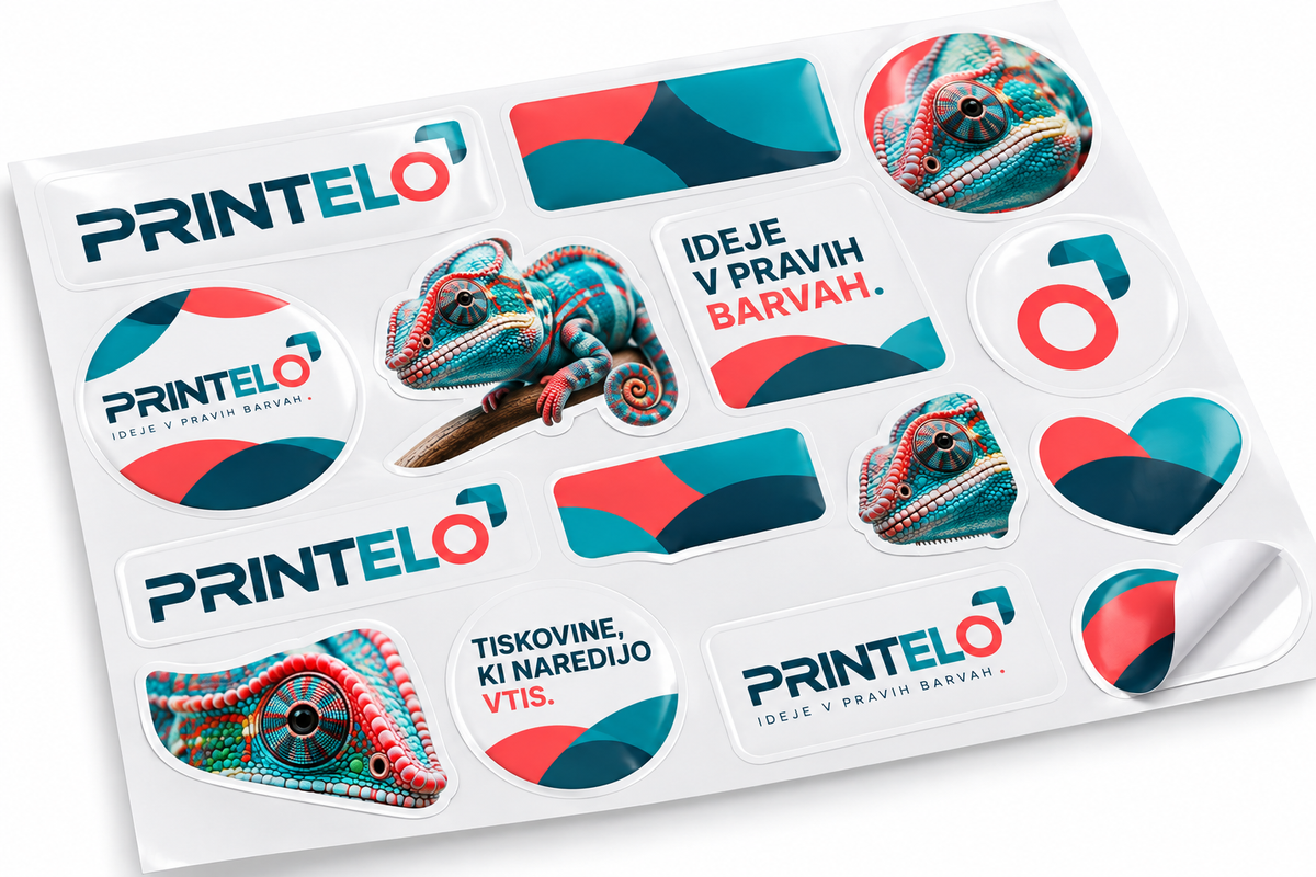 Tisk nalepk na poli po meri – Printelo