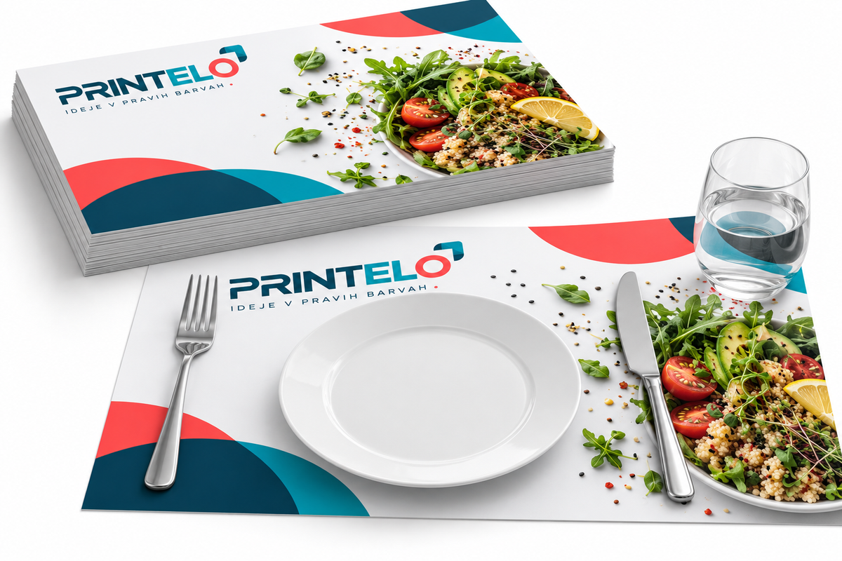 Tisk namiznih pogrinjkov po meri – Printelo